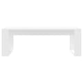 Miniatyrbild 5 av 10: The Living Store Soffbord vit 102x50x35 cm konstruerat trä -  Soffbord