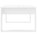 Miniatyrbild 6 av 10: The Living Store Soffbord vit 102x50x35 cm konstruerat trä -  Soffbord