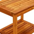 Miniatyrbillede 7 af 8: The Living Store sofabord 50x35x45 cm massivt akacietræ -  Sofaborde