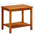 Miniatyrbillede 8 af 8: The Living Store sofabord 50x35x45 cm massivt akacietræ -  Sofaborde