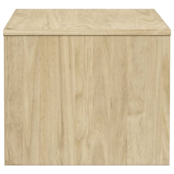 The Living Store Soffbord SAUDA ek 99x55x45 cm massiv furu -  Soffbord