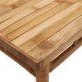 Miniatyrbillede 8 af 9: The Living Store sofabord 45x45x35 cm bambus -  Sofaborde