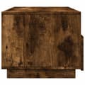 Miniatyrbillede 7 af 11: The Living Store sofabord med LED-lys 90x49x40 cm røget egetræsfarve -  Sofaborde