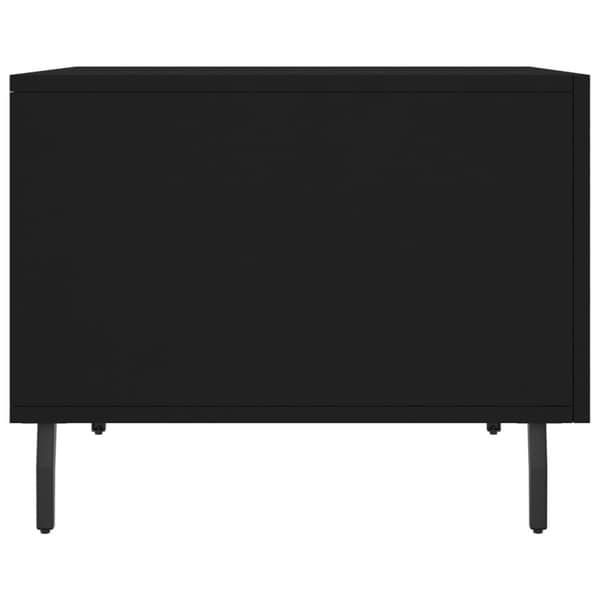 The Living Store Sohvapöydät 2 kpl musta 50x50x40 cm tekninen puu -  Kahvipöydät