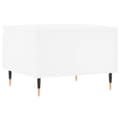 Miniatyrbillede 10 af 11: The Living Store sofaborde 2 stk. 50x46x35 cm konstrueret træ hvid -  Sofaborde