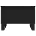 Miniatyrbild 7 av 11: The Living Store Soffbord 2 st svart 50x46x35 cm konstruerat trä -  Soffbord