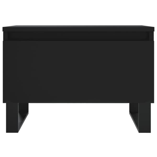The Living Store Soffbord 2 st svart 50x46x35 cm konstruerat trä -  Soffbord