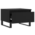Miniatyrbild 8 av 11: The Living Store Soffbord 2 st svart 50x46x35 cm konstruerat trä -  Soffbord