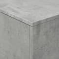 Miniatyrbillede 11 af 11: The Living Store sofabord med LED-lys 90x50x40 cm betongrå -  Sofaborde