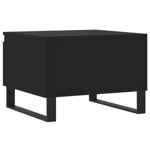 The Living Store Soffbord svart 50x46x35 cm konstruerat trä - Soffbord