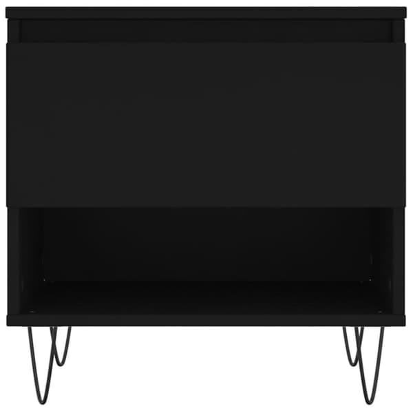 The Living Store Soffbord 2 st svart 50x46x50 cm konstruerat trä -  Soffbord