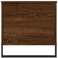Miniatyrbillede 8 af 11: The Living Store sofabord 90x44,5x45 cm konstrueret træ brun egetræsfarve -  Sofaborde
