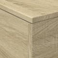 Miniatyrbillede 11 af 11: The Living Store sofabord med LED-lys 50x50x40 cm sonoma-eg -  Sofaborde