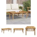 Miniatyrbillede 1 af 9: The Living Store sofabord 90x50x35 cm bambus -  Sofaborde