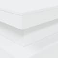 Miniatyrbillede 11 af 11: The Living Store sofabord med LED-lys 90x50x40 cm hvid -  Sofaborde