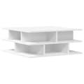 Miniatyrbillede 3 af 11: The Living Store sofabord 70x70x29 cm spånplade hvid -  Sofaborde
