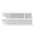 Miniatyrbillede 7 af 11: The Living Store sofabord 70x70x29 cm spånplade hvid -  Sofaborde