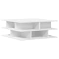 Miniatyrbillede 8 af 11: The Living Store sofabord 70x70x29 cm spånplade hvid -  Sofaborde