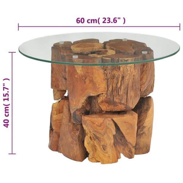 Soffbord - Living Soffbord i massivt drivved 60 cm
