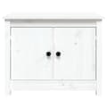 Miniatyrbillede 7 af 11: Sofaborde - Living sofabord 71x49x55 cm massivt fyrretræ hvid