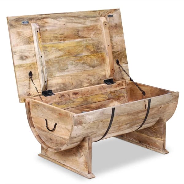 Soffbord - Living Soffbord i massivt mangoträ 88x50x40 cm