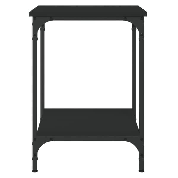 Soffbord - Living Soffbord svart 40x40x55 cm konstruerat trä