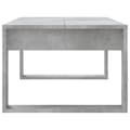 Miniatyrbillede 6 af 10: Sofaborde - Living sofabord 102x50x35 cm konstrueret træ betongrå