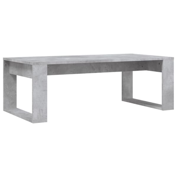 Sofaborde - Living sofabord 102x50x35 cm konstrueret træ betongrå