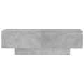 Miniatyrbillede 5 af 10: Sofaborde - Living sofabord 100x49,5x31 cm konstrueret træ betongrå
