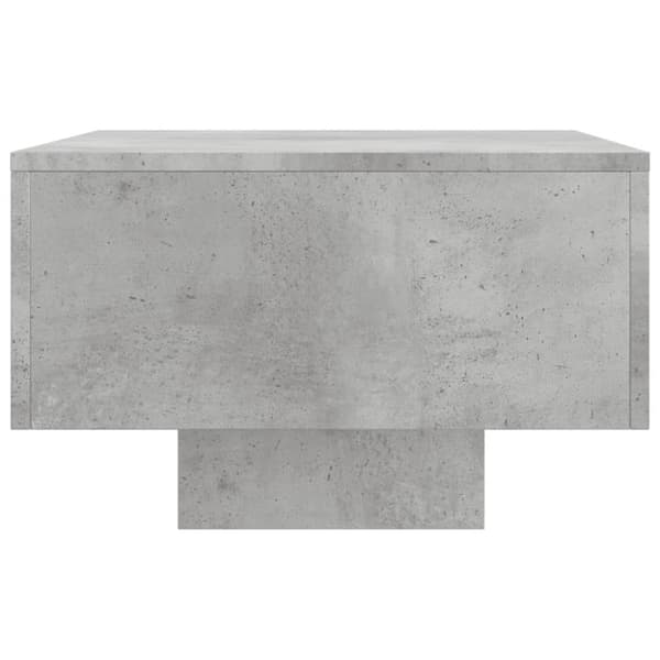 Sofaborde - Living sofabord 100x49,5x31 cm konstrueret træ betongrå