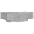Miniatyrbillede 7 af 10: Sofaborde - Living sofabord 100x49,5x31 cm konstrueret træ betongrå