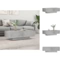 Miniatyrbillede 1 af 10: Sofaborde - Living sofabord 100x49,5x31 cm konstrueret træ betongrå