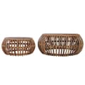 Miniatyrbillede 3 af 10: Sofaborde - Living sofaborde 2 stk. naturlig rattan