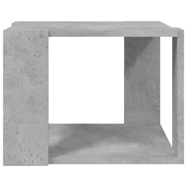Soffbord - Living Soffbord betonggrå 40x40x30 cm konstruerat trä