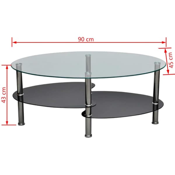Sofaborde - Living sofabord i eksklusivt design sort