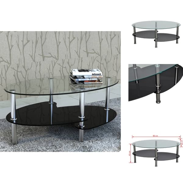 Sofaborde - Living sofabord i eksklusivt design sort