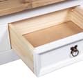 Miniatyrbillede 5 af 7: Sofaborde - Living sofabord 100x55x45 cm fyrretræ Corona-serien hvid