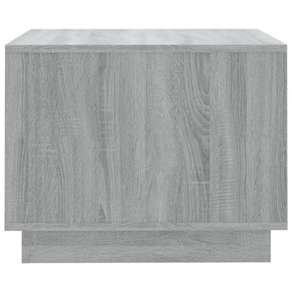 Soffbord - Living Soffbord grå sonoma-ek 55x55x43 cm spånskiva