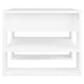 Miniatyrbillede 5 af 8: Sofaborde - Living sofabord 55,5x55x45 cm konstrueret træ hvid