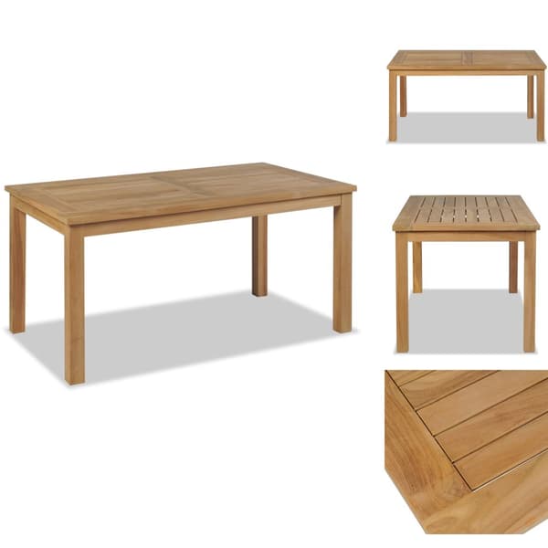 Sofaborde - Living sofabord 90x50x45 cm teaktræ