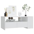 Miniatyrbild 7 av 10: Soffbord - Living Soffbord vit 102x55x42 cm konstruerat trä
