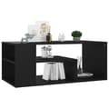 Miniatyrbillede 4 af 7: Sofaborde - Living sofabord 100x50x40 cm spånplade sort