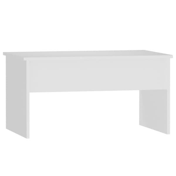 Sofaborde - Living sofabord 80x50,5x41,5 cm konstrueret træ hvid