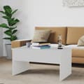 Miniatyrbillede 9 af 10: Sofaborde - Living sofabord 80x50,5x41,5 cm konstrueret træ hvid
