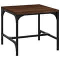 Miniatyrbillede 6 af 11: Sofaborde - Living sideborde 2 stk. 40x40x35 cm konstrueret træ brun egetræsfarve