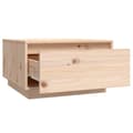 Miniatyrbillede 5 af 10: Sofaborde - Living sofabord 55x56x32 cm massivt fyrretræ