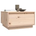 Miniatyrbillede 9 af 10: Sofaborde - Living sofabord 55x56x32 cm massivt fyrretræ