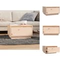 Miniatyrbillede 1 af 10: Sofaborde - Living sofabord 55x56x32 cm massivt fyrretræ