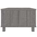 Miniatyrbillede 7 af 10: Sofaborde - Living Living sofabord HAMAR 100x55x35 cm massivt fyrretræ lysegrå