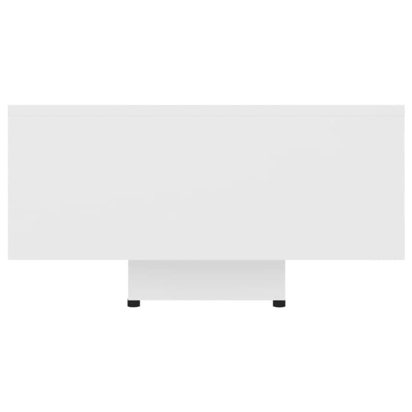 Sofaborde - Living sofabord 85x55x31 cm konstrueret træ hvid